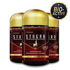 [그리니아] 스테그라 / 뉴질랜드 숫사슴 녹혈 120캡슐 3개